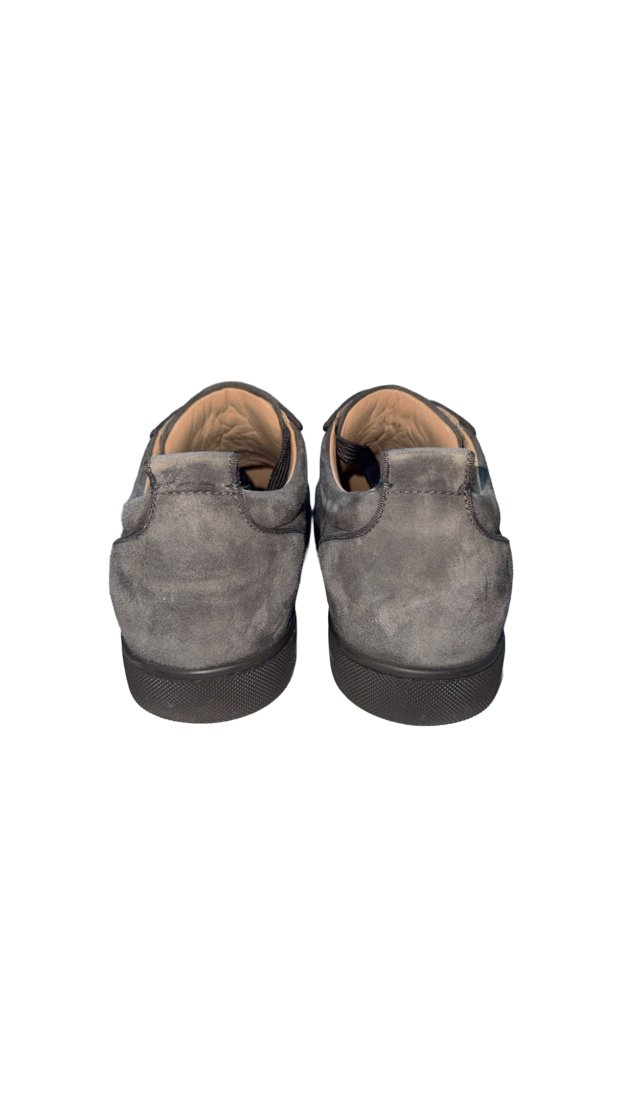 Christian Louboutin Junior Spike Suede Sneakers