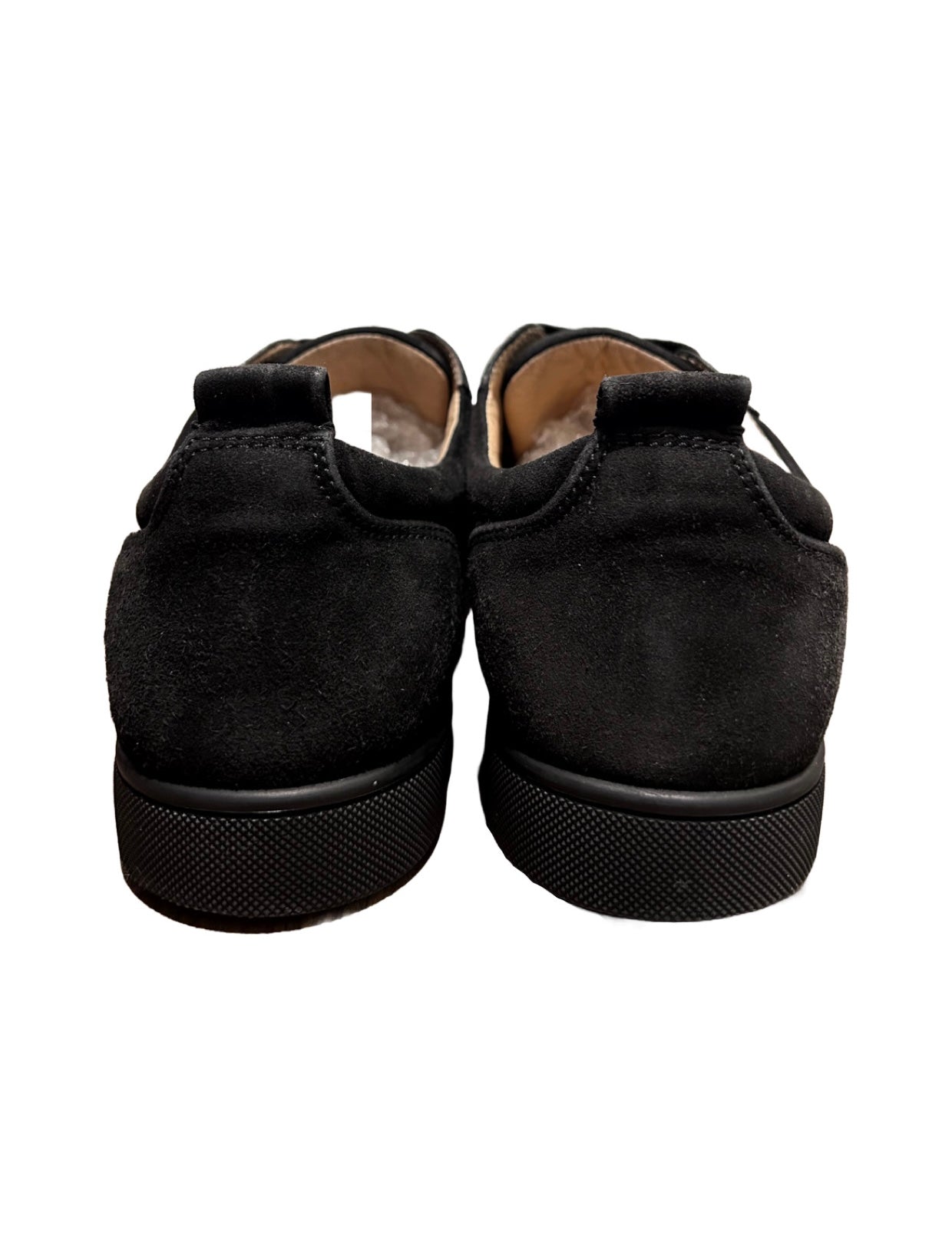 Christian Louboutin Junior Spike Suede Sneakers