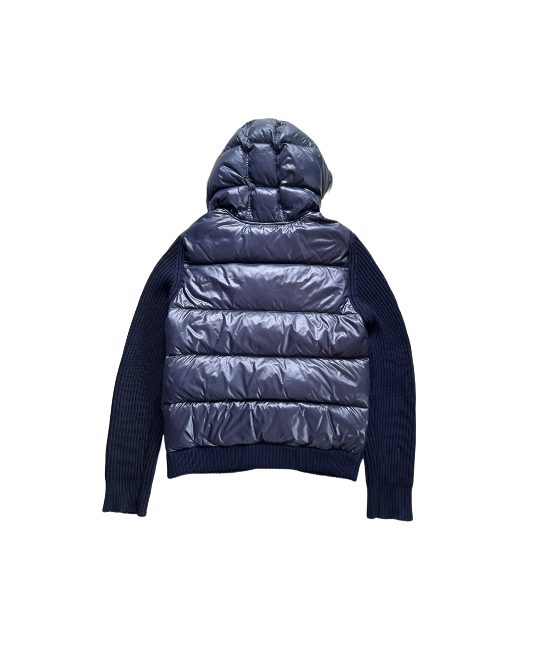 Moncler Hooded Down Cardigan