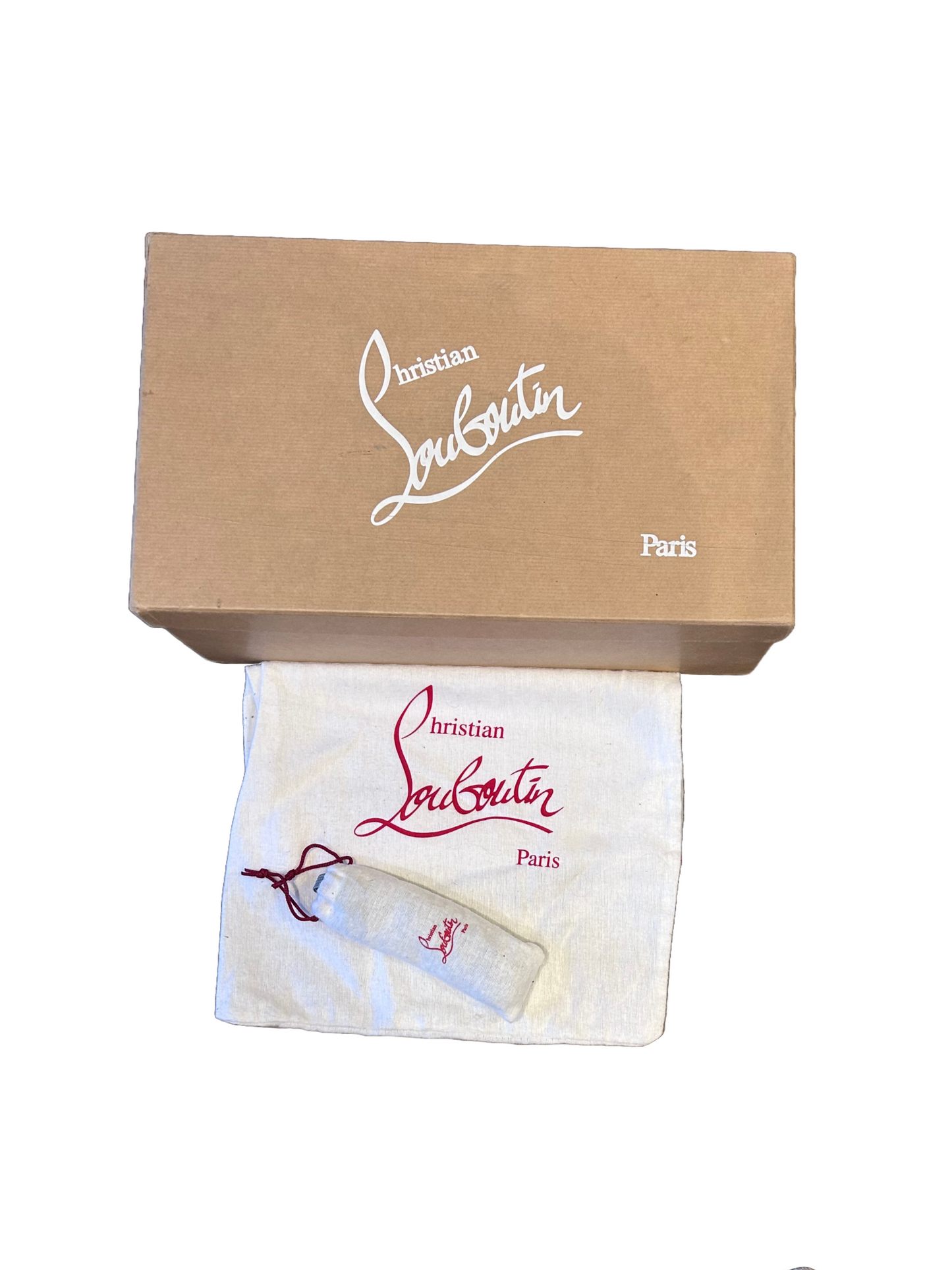 Christian Louboutin Junior Spike Suede Sneakers