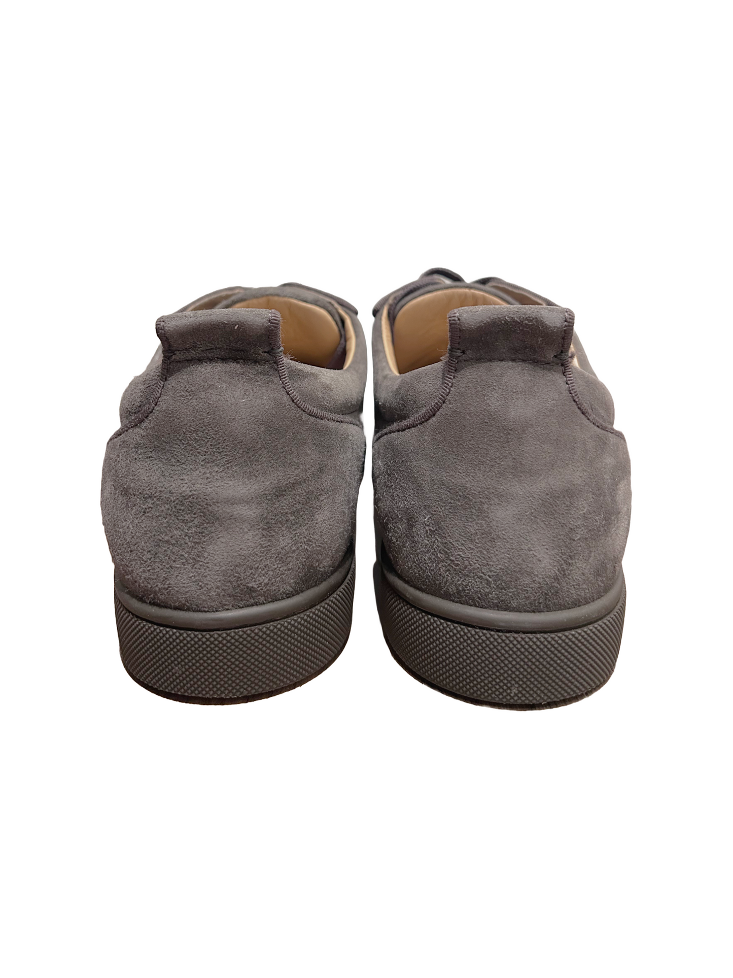 Christian Louboutin Junior Spike Suede Sneakers