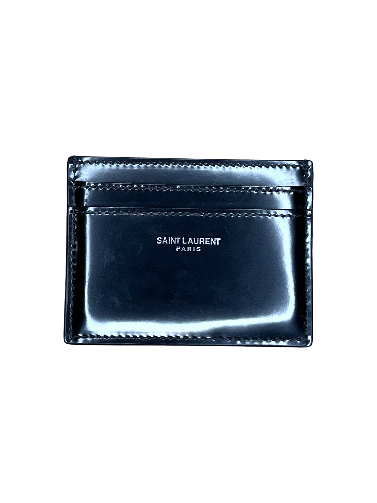 Saint Laurent Leather Card Holder