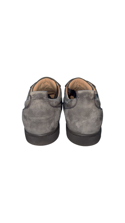 Christian Louboutin Junior Spike Suede Sneakers