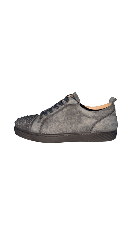 Christian Louboutin Junior Spike Suede Sneakers