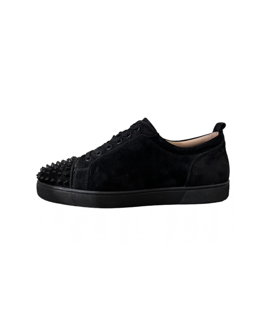 Christian Louboutin Junior Spike Suede Sneaker