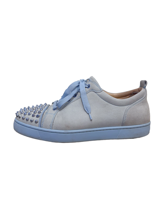 Christian Louboutin Junior Spike Suede Sneakers